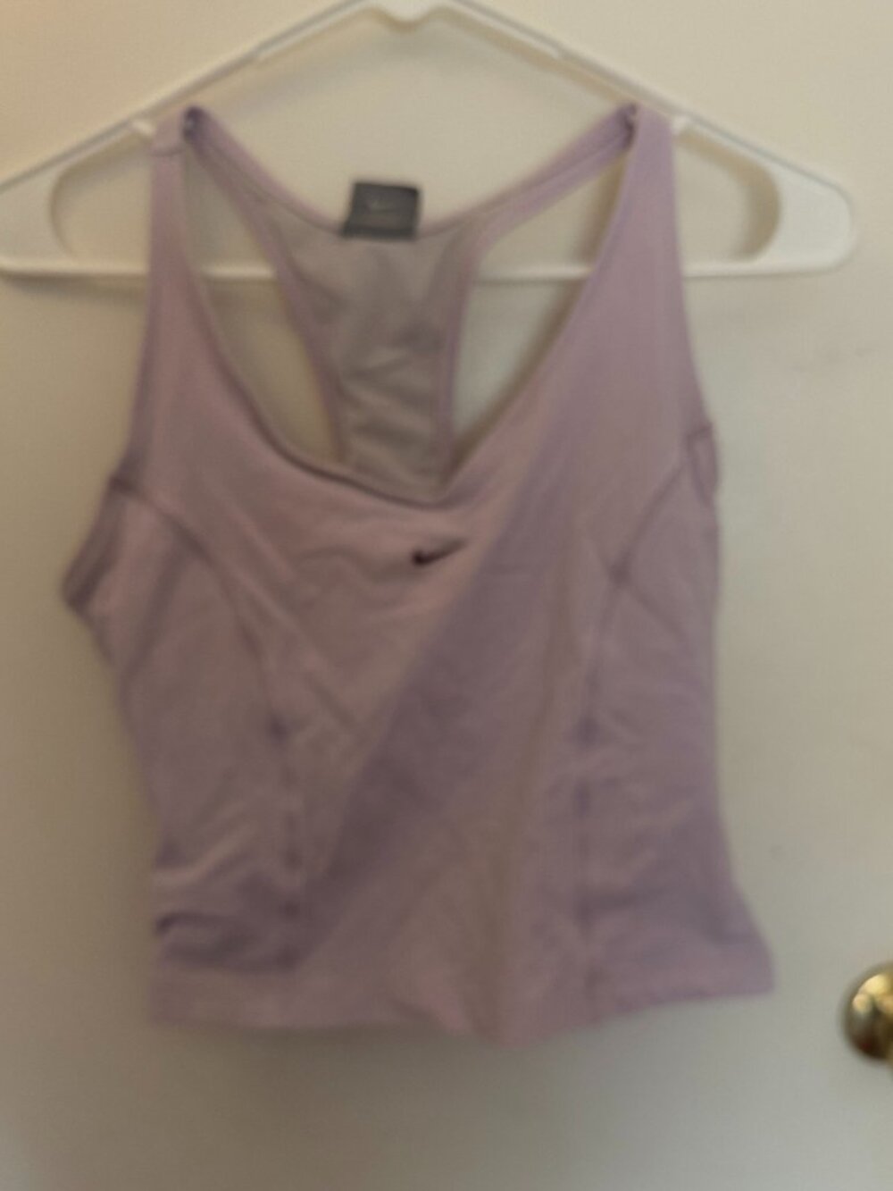 Nike Dri-fit Racerback Athletic Lavender Tank Top W 12-14